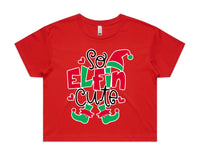 So Elfin Cute AS Colour Women’s Crop Tee