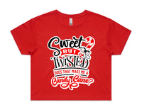 Sweet But Twisted AS Colour Women’s Crop Tee