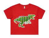 Tree Rex AS Colour Women’s Crop Tee