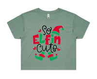 So Elfin Cute AS Colour Women’s Crop Tee