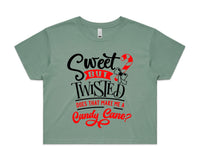 Sweet But Twisted AS Colour Women’s Crop Tee