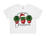 Succa For Christmas AS Colour Women’s Crop Tee