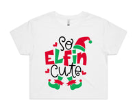 So Elfin Cute AS Colour Women’s Crop Tee