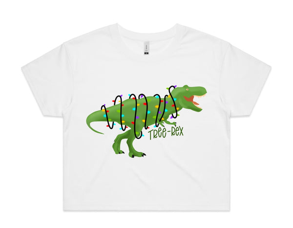 Tree Rex AS Colour Women’s Crop Tee