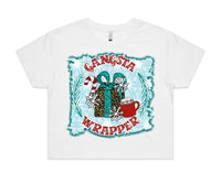 Gangsta Wrapper AS Colour Women’s Crop Tee