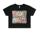 Merry & Bright AS Colour Women’s Crop Tee