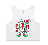 So Elfin’ Cute AS Colour Women’s Crop Singlet