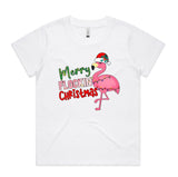 Merry Flockin’ Christmas AS Colour Women’s Cube Tee