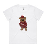 Ugly Sweater Crew Bear AS Colour Women’s Cube Tee