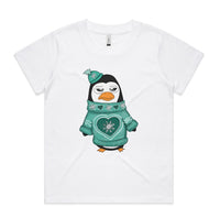 Ugly Sweater Crew Penguin AS Colour Women’s Cube Tee
