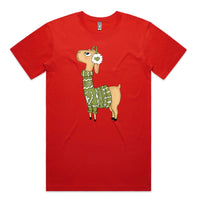 Ugly Sweater Crew Llama AS Colour Staple Tee