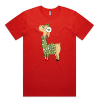 Ugly Sweater Crew Llama AS Colour Plus Size Staple Tee