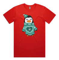 Ugly Sweater Crew Penguin AS Colour Staple Tee