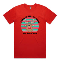 Reindeer Make Me Happy AS Colour Staple Tee