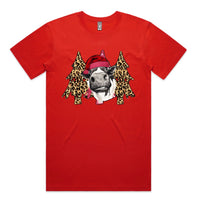 Christmas Heifer with Cheetah Trees AS Colour Staple Tee