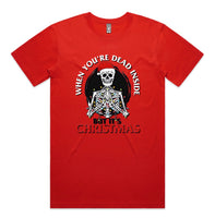 Dead Inside But It’s Christmas AS Colour Plus Size Staple Tee