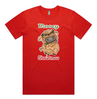 Mooey Christmas Baby Highland Cow AS Colour Plus Size Staple Tee