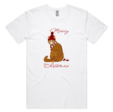 Merry Christmas Cat AS Colour Staple Tee