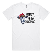 Merry Heifin’ Christmas AS Colour Staple Tee