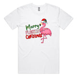 Merry Flockin’ Christmas Flamingo AS Colour Plus Size Staple Tee