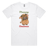 Mooey Christmas Baby Highland Cow AS Colour Plus Size Staple Tee