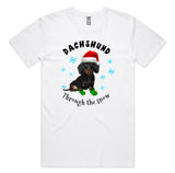 Dachshund Through The Snow  AS Colour Staple Tee