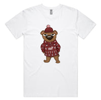 Ugly Sweater Crew Bear AS Colour Staple Tee