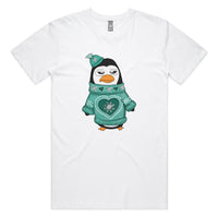 Ugly Sweater Crew Penguin AS Colour Staple Tee