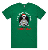 Dead Inside But It’s Christmas AS Colour Plus Size Staple Tee