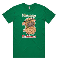 Mooey Christmas Baby Highland Cow AS Colour Staple Tee