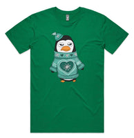 Ugly Sweater Crew Penguin AS Colour Plus Size Staple Tee