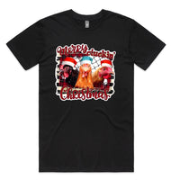 Merry Cluckin’ Christmas AS Colour Plus Size Staple Tee