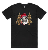 Christmas Heifer with Cheetah Trees AS Colour Staple Tee