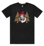 Christmas Heifer with Cheetah Trees AS Colour Plus Size Staple Tee