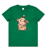 Baby Jersey Cow with Lights AS Colour Youth Staple Tee