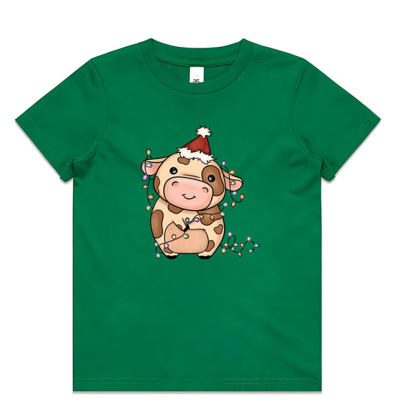 Baby Jersey Cow with Lights AS Colour Youth Staple Tee