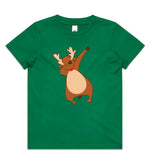 Dabbing Reindeer AS Colour Youth Staple Tee