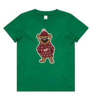 Ugly Sweater Crew Bear AS Colour Youth Staple Tee