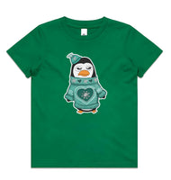 Ugly Sweater Crew Penguin AS Colour Kids Staple Tee