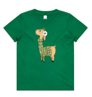 Ugly Sweater Crew Llama AS Colour Youth Staple Tee
