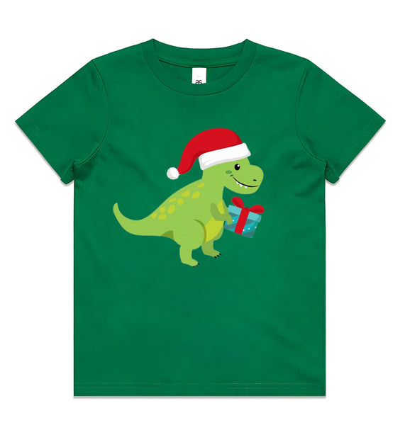 Green Dinosaur AS Colour Youth Staple Tee