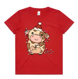 Baby Jersey Cow with Lights AS Colour Youth Staple Tee