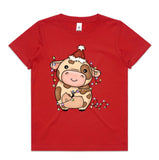 Baby Jersey Cow with Lights AS Colour Kids Staple Tee