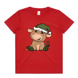 Baby Elf Cow AS Colour Kids Staple Tee