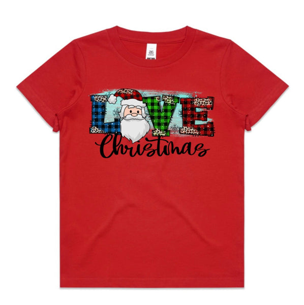 LOVE Christmas AS Colour Youth Staple Tee