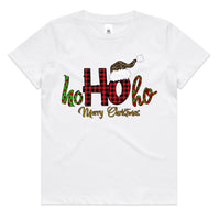 Ho Ho Ho Merry Christmas AS Colour Youth Staple Tee