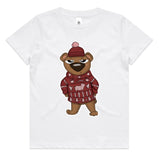 Ugly Sweater Crew Bear AS Colour Youth Staple Tee