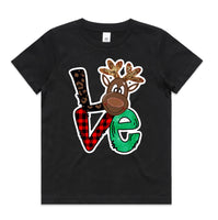 Reindeer LOVE AS Colour Kids Staple Tee