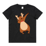 Dabbing Reindeer AS Colour Youth Staple Tee