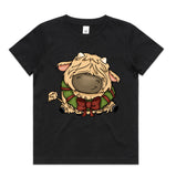 Baby Highland Cow with Wreath AS Colour Youth Staple Tee